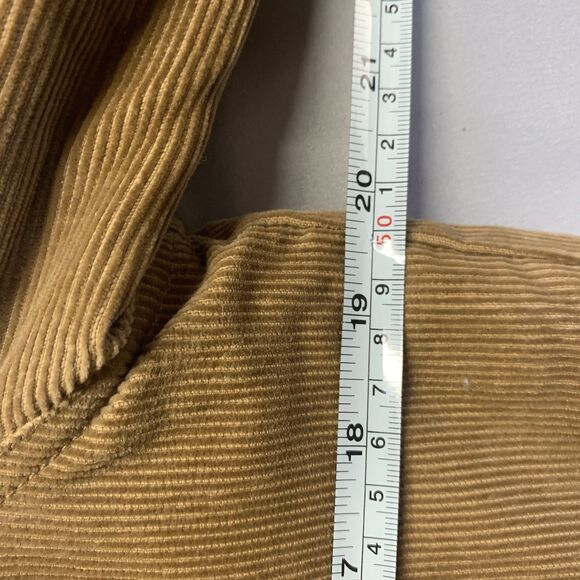 Gemini Cropped Corduroy Faux Jacket Woman's Size L - Picture 6 of 6